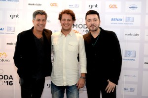 Luiz Calainho, Duda Magalhães and Carlos Tuvesson